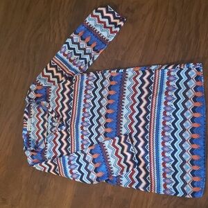 Almost Famous Patterned Dress